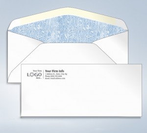  Imprinted Tinted Envelope,#9,3 7/8 x 8 7/8 
