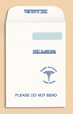 Large Medical Claim Form Envelope