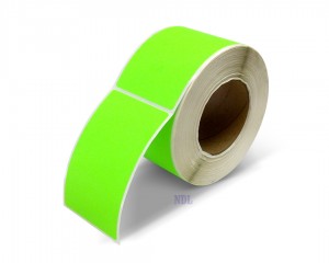 Rectangle Inventory Color Coding Labels - Green - 3 x 5