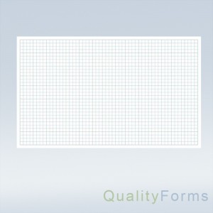 8-1/2 x 14" Quadrille Graph Paper 